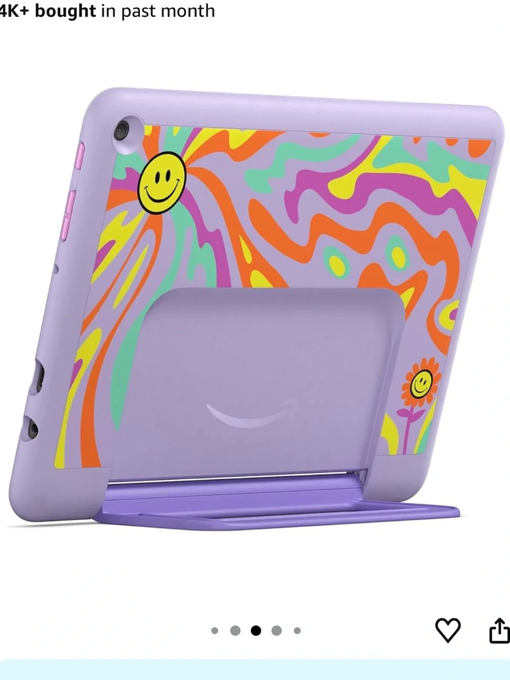 Amazon Fire HD 10 Kids Pro tablet, ages 6-12. Bright 10.1
